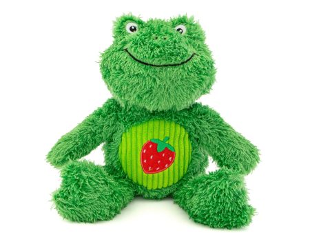 GURU Pet Company Soft Scents Frog Plush Dog Toy Medium Online now