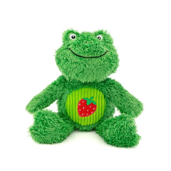 GURU Pet Company Soft Scents Frog Plush Dog Toy Medium Online now