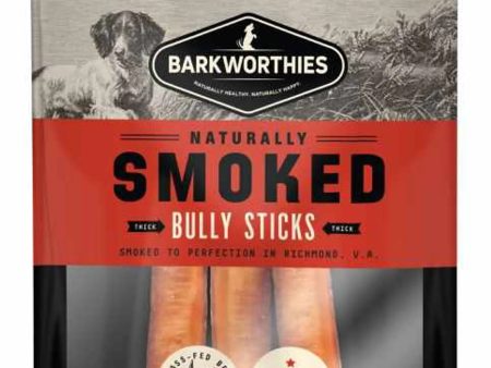 Barkworthies Smoked Bully 6  Thick 3pk Sale