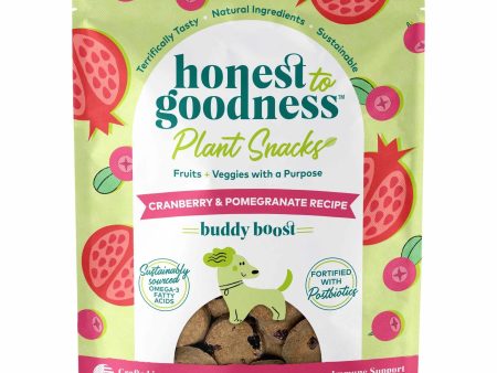 Honest To Goodness(TM) Plant Snacks Buddy Boost Cranberry & Pomegranate Recipe Dog Treats 8oz Online