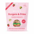 Bocce s Bakery Burgers & Fries Biscuit Dog Treats 5oz Online Sale