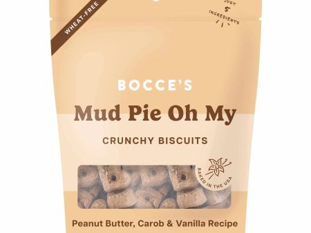 Bocce s Bakery Mud Pie Oh My Biscuit Bags Dog Treats 5oz Sale