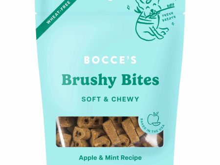 Bocce s Bakery Dailies Brushy Bites Soft & Chewy Dog Treats 6oz For Discount