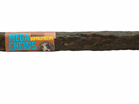 Etta Says! Mega Crunchy Buffalo Dog Chews 10in Online Hot Sale