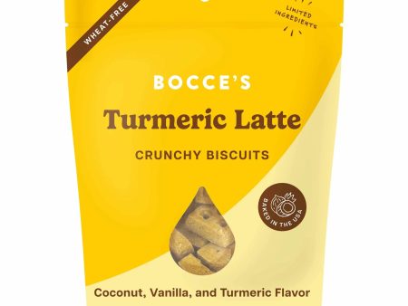 Bocce s Bakery Turmeric Latte Biscuit Dog Treats 5oz Online Sale