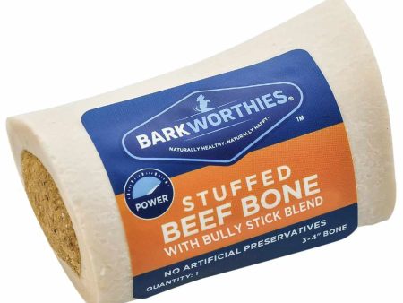 Barkworthies 3-4  Shin Bone Stuffed Supply