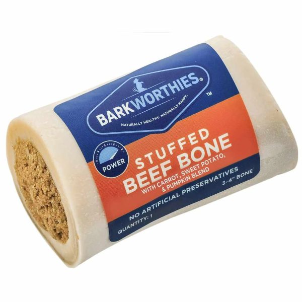 Barkworthies 3-4  Shin Bone Stuffed Supply