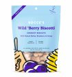 Bocce s Bakery Wild  Berry Biscotti Small Batch Biscuits Dog Treats 12oz on Sale