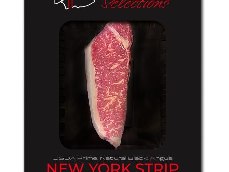 USDA Prime Grass Fed New York Strip (14oz portion) For Sale