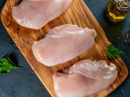 Murray s Boneless Skinless Chicken Breast, 3x 6oz Breasts Hot on Sale