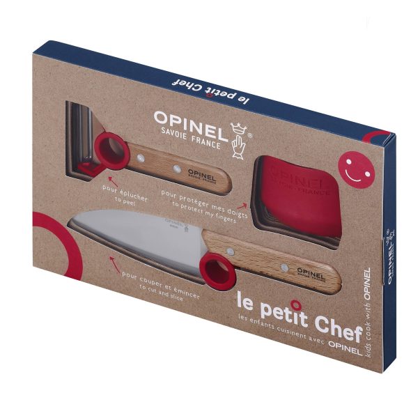 Le Petit Chef 3pc Knife Set (New Colors): Navy Online Sale