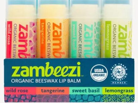 4 PACK ORGANIC LIP BALM Online Hot Sale