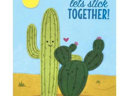 STICK TOGETHER LOVE CARD Discount