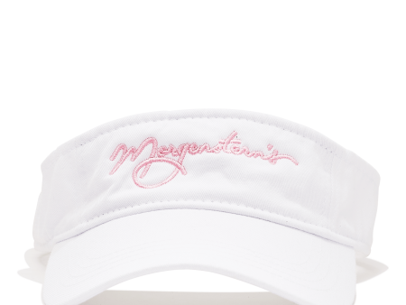 White Logo Visor Hot on Sale