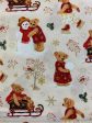 Christmas Teddies 14119-03, 7.35 metre cut Online Hot Sale