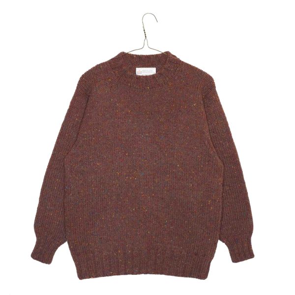 Chunky Shetland Crew Neck Cheap