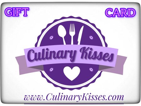 Culinary Kisses Gift Card ($50 - $300) Online Hot Sale