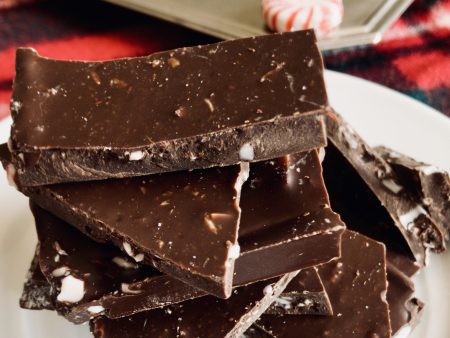 Dark Chocolate Peppermint Bark Discount