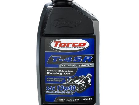 Torco T-4SR Synthetic Racing Motorcycle Oil Fashion