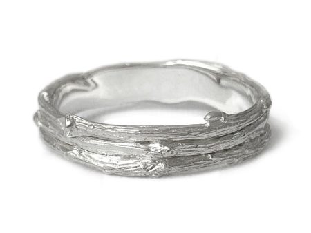 Willow Twig Triple Branch Ring in Sterling Silver Fashion