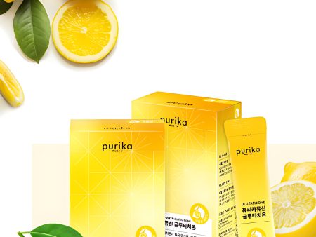 PURIKA MUCIN Glutathione Sour Lemon Flavor 20g*10pack Online now