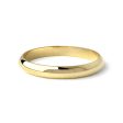 Classic Wedding Ring D Shape 3mm Band Discount