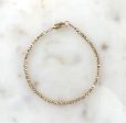 Nugget Bead Bracelet in 9 carat gold - full bracelet Fashion