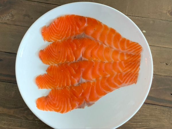 Chef Josh s Cured Faroe Island Salmon - LOX -  1 4 Pound Fashion