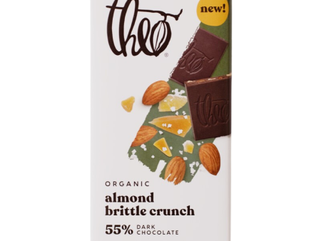 ALMOND BRITTLE CRUNCH 55% DARK CHOCOLATE Online now