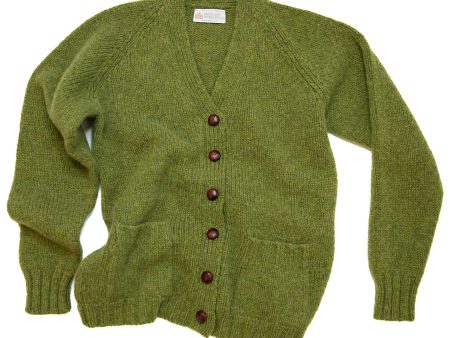 Chunky Lambswool V-Neck Cardigan Online Sale