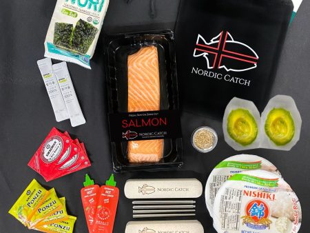 Perfect Salmon Poke Kit for 2 Fashion