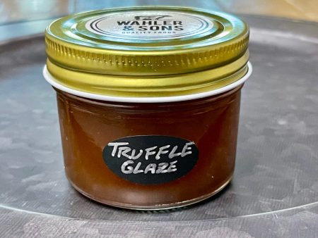 Chef Josh s White Balsamic Honey Truffle Glaze - 4 oz Jar For Sale