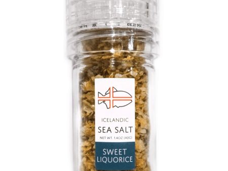 Sweet Liquorice - Icelandic Sea Salt Supply