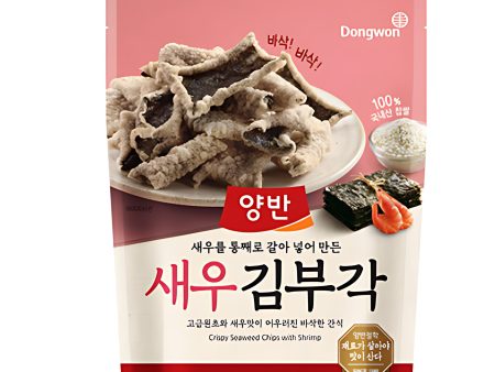 Dongwon Crispy Seaweed Chips with Shrimp 50g*4pack on Sale