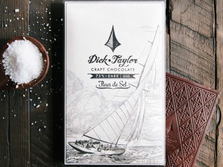 Fleur De Sel 73% Dark Chocolate Bar Discount