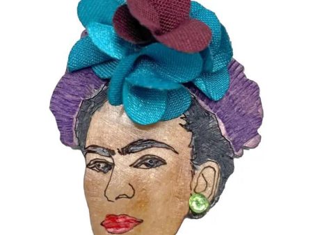 FRIDA KAHLO GOURD BROOCH Supply