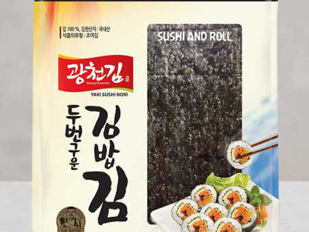 KWANGCHEONKIM Yaki Sushi Nori Seaweed 100sheets 220g Online now