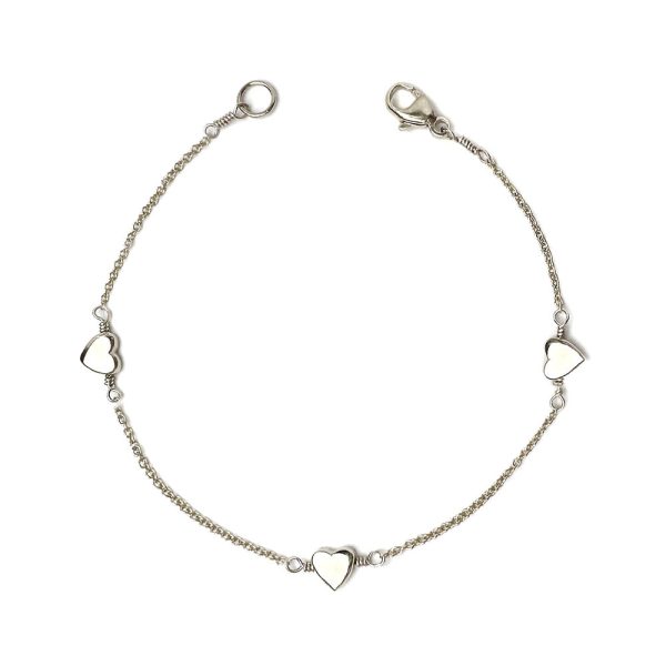 Little Heart or Little Star Bracelet in Solid Gold For Discount