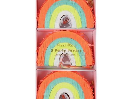 Rainbow Party Favor Piñatas Supply