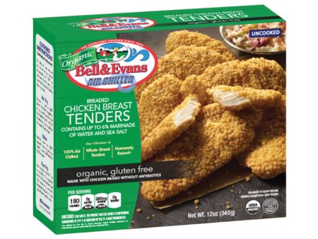 Bell & Evans Organic Breaded Chicken Tenders, 12oz For Sale