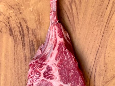 Bone-In Tomahawk Pork Chop - Approximately 14 oz For Sale