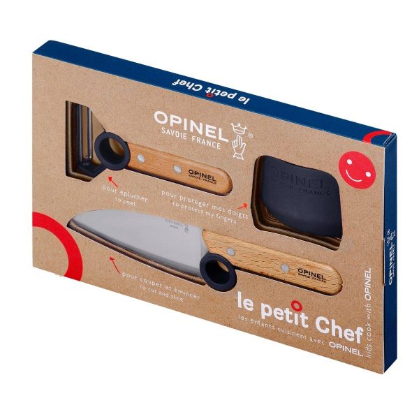 Le Petit Chef 3pc Knife Set (New Colors): Green For Discount