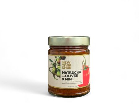 New York Shuk Matbucha with Olives & Mint Online Sale