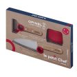 Le Petit Chef 3pc Knife Set (New Colors): Green For Discount