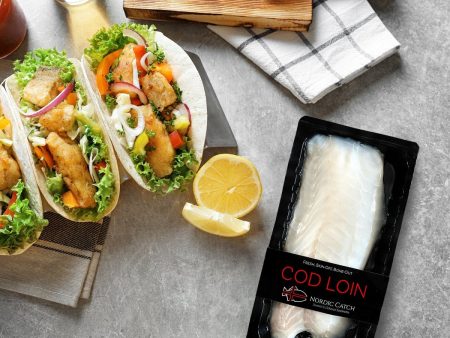 Wild Cod Loin, Fresh Icelandic (2 servings) Cheap