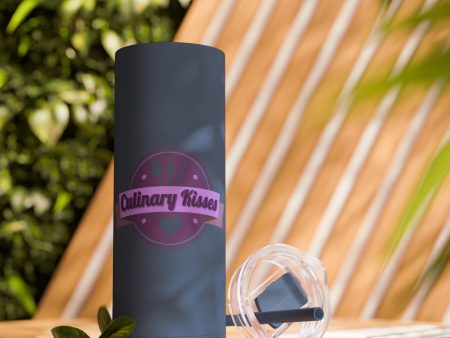 Culinary Kisses Skinny Matte Tumbler, 20oz Online Hot Sale