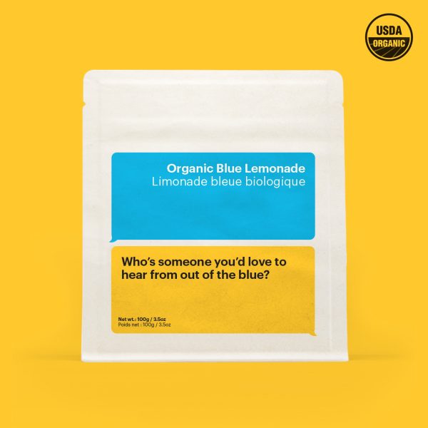 Organic Blue Lemonade Sale