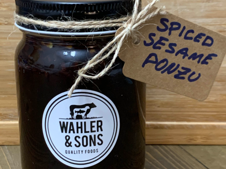 Chef Josh s Spiced Sesame Ponzu Sauce- 12 oz Jar For Cheap