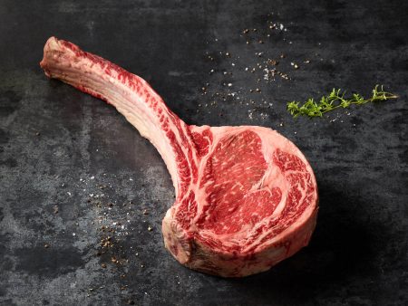 Bone-In Tomahawk Ribeye BMS 8+, Approximately 48 oz. Discount