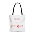 Food & Kisses Tote Bag Online now